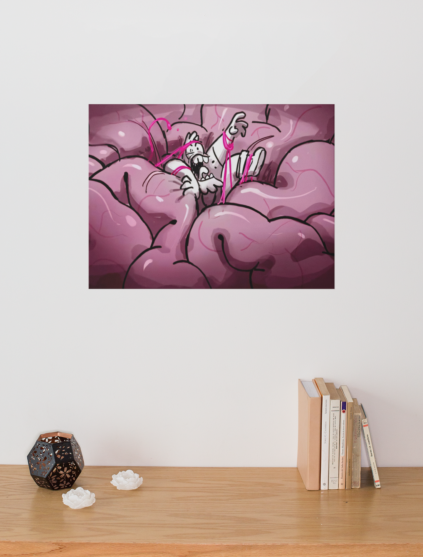 Baba Gorilla Anxiety - Poster