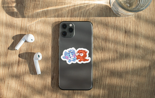 Sweet & Sour running together - Sticker