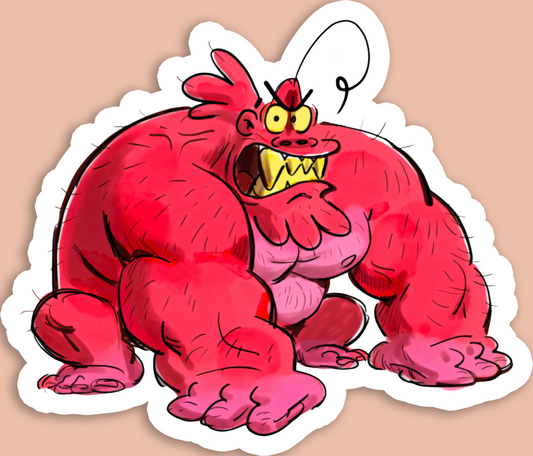 Baba GORILLA - Sticker
