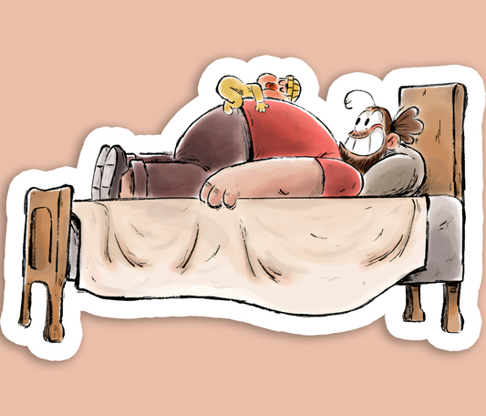 Baba Gorilla Comfy Pillow - Sticker