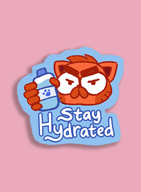 Sweet & Sour Stay Hydrated - Sticker