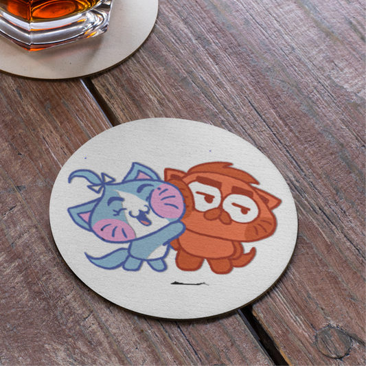 Sweet & Sour Hug - Acrylic Coaster