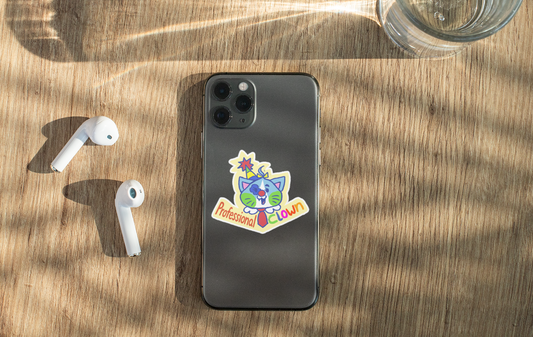 Sweet & Sour Professional Clown - Sticker
