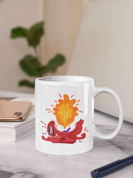 Jelli Fire Dino - Mug